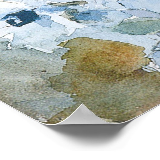 Poster Fleurs de Vrubel (Coin)