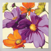 Poster Fleurs décoratives (Devant)