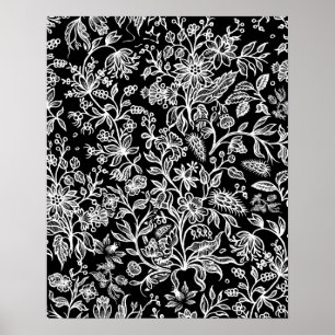 Poster Fleurs décoratives 21