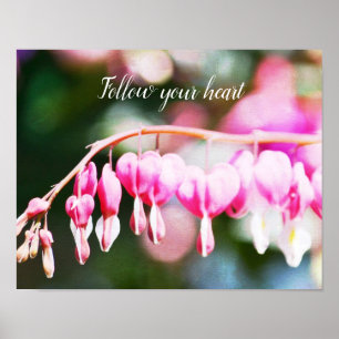 Poster Fleurs des Coeurs Saignants