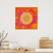 Poster Fleurs d'été (Cuisine)