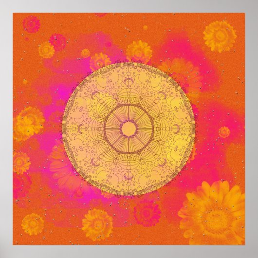 Poster Fleurs d'été (Devant)