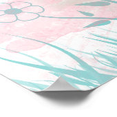 Poster Fleurs d'été (Coin)
