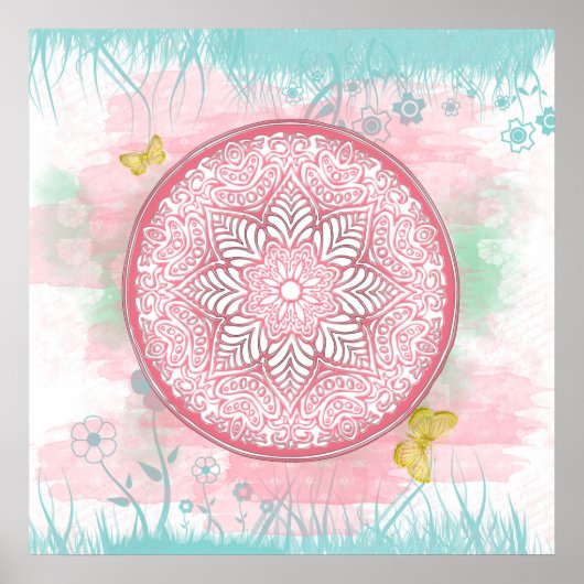 Poster Fleurs d'été (Devant)