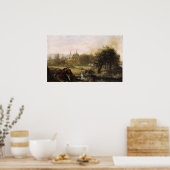 Poster Fleurs D'Été 1859 Par Jerome B Thompson - (Cuisine)