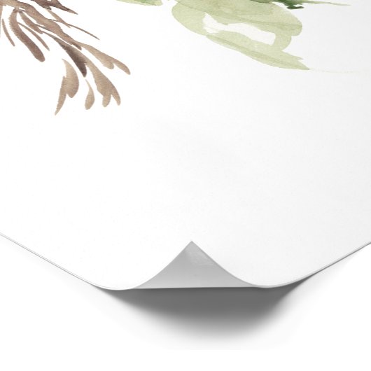 Poster Fleurs D'Été Fin I (Coin)