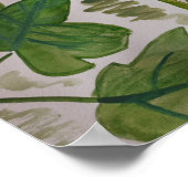 Poster Fleurs d'hiver & Holly (Coin)