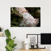 Poster Fleurs d'Hydrangea Photographie rose (Bureau à domicile)