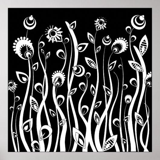 Poster Fleurs d'imaginaire (Devant)