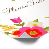 Poster Fleurs du pays Favoriser (Coin)