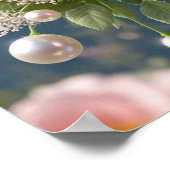 Poster Fleurs d'une élégance extravagante intemporelle (Coin)