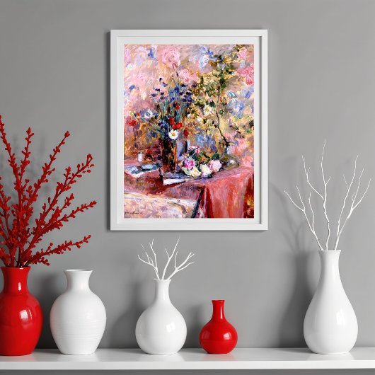 Poster Fleurs, Édouard Vuillard