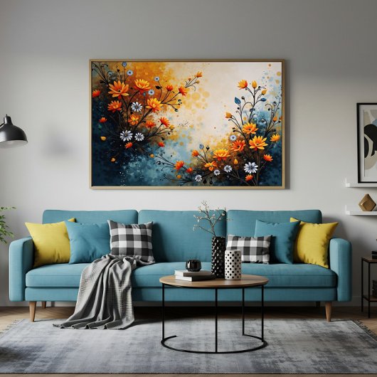 Poster Fleurs en célébration