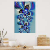 Poster Fleurs en hiver (Cuisine)