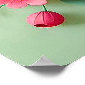 Poster Fleurs en Papier (Coin)