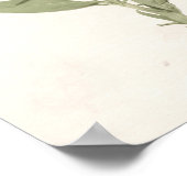 Poster Fleurs en rose (Coin)