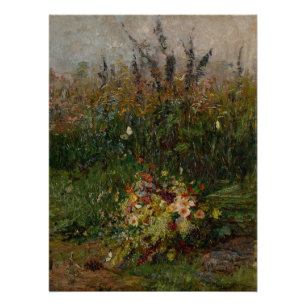 Poster Fleurs estivales du terrain