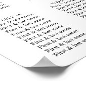 Poster Fleurs et Baies aquarelles de Bourgogne rustique e (Coin)