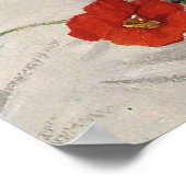 Poster Fleurs et fraises par Felix Vallotton, (Coin)