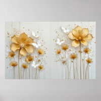 Fleurs et papillons paradisiaques #2