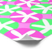 Poster Fleurs et points (Coin)