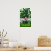 Poster Fleurs éternelles (Cuisine)