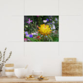 Poster Fleurs éternelles. (Cuisine)