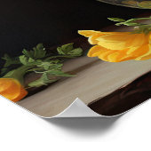 Poster Fleurs Fleurs Fleurs Fleurs Jaunes Art Imprimer Po (Coin)