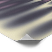 Poster Fleurs fractales Lac Clematis (Coin)