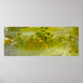 Poster Fleurs glacées, (Devant)