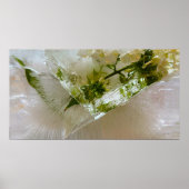 Poster Fleurs glacées, (Devant)