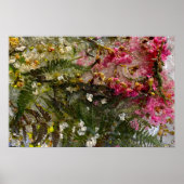 Poster Fleurs glacées, (Devant)