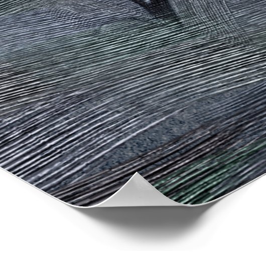 Poster Fleurs gothiques (Coin)