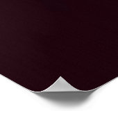 Poster Fleurs gothiques violettes roses (Coin)