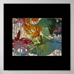 Poster Fleurs hawaïennes par les années 1920 d'Arman