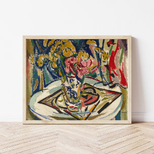 Poster Fleurs   Henry Lyman Saÿen