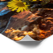 Poster Fleurs | Îles Canaries, Espagne (Coin)