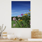 Poster Fleurs inclinables (Cuisine)