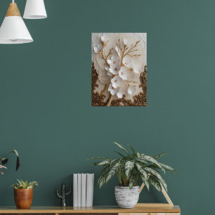 Poster Fleurs japonaises de cerises