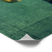 Poster Fleurs jaunes (Coin)