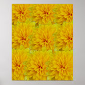 Poster Fleurs jaunes (Devant)