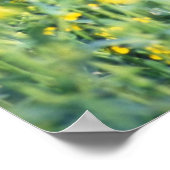 Poster fleurs jaunes du Labrador (Coin)