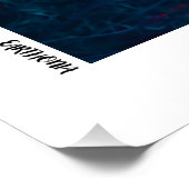 Poster Fleurs La Nuit (Coin)