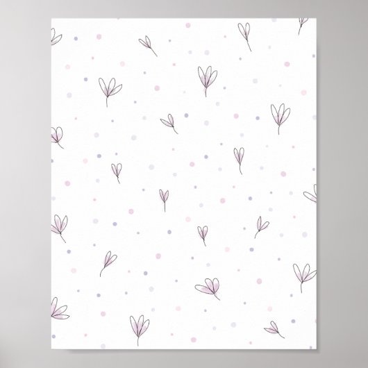 Poster Fleurs Lilac (Devant)
