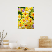 Poster fleurs lilas jaune (Cuisine)