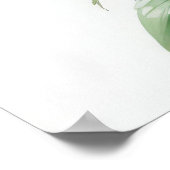 Poster Fleurs Lys Orientales Roses (Coin)