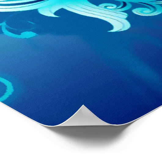 Poster Fleurs magiques (Coin)