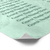 Poster Fleurs magnifiques et élégantes (Coin)