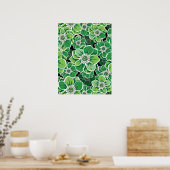 Poster Fleurs Mandala 3 (Cuisine)