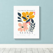 Poster Fleurs Matisse, Impression Marché Fleurs (Insitu (Plancher de Bois))